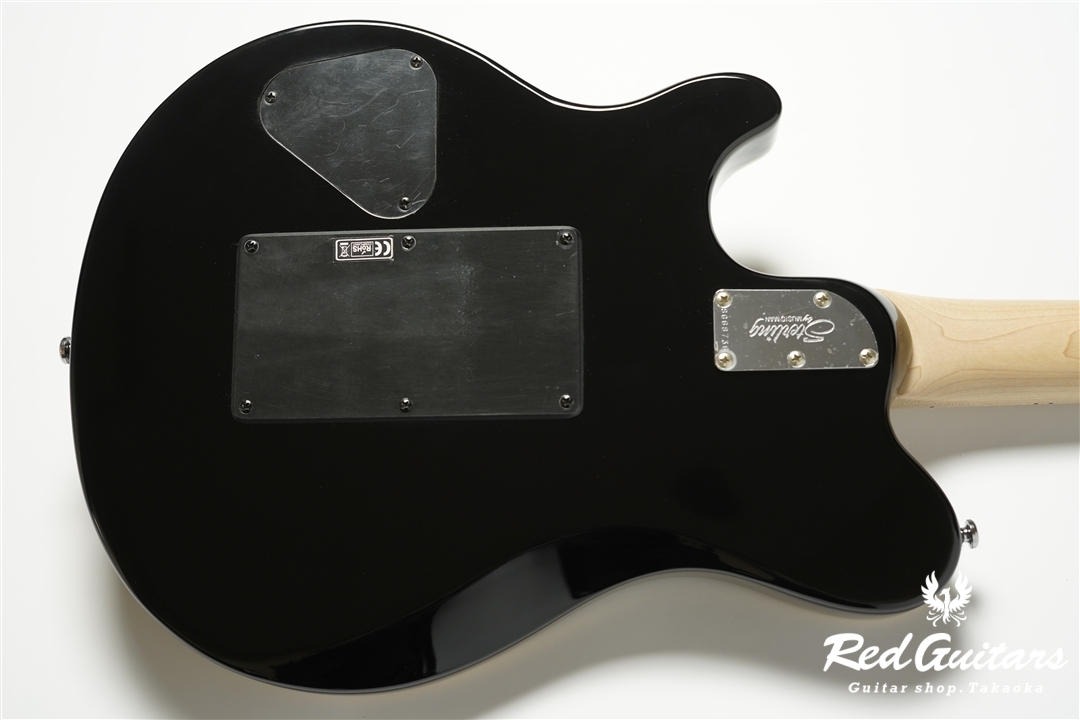 Sterling by MUSIC MAN AXIS AX40-TBK-M - Trans Black | Red Guitars